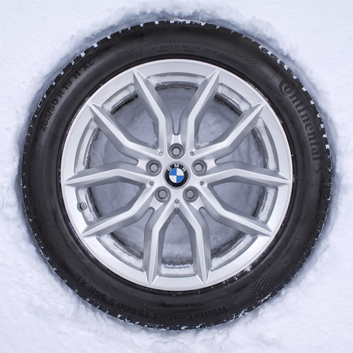 Koła zimowe BMW X5 G05 LCI V-Spoke 734 Reflex Silver R19