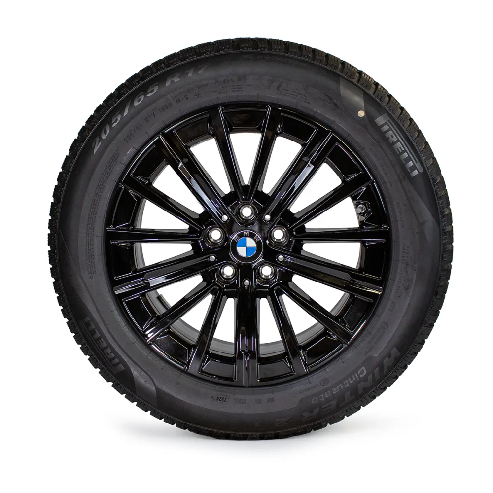 Koła zimowe BMW X1/X2 V-Spoke 833 Jet Black Uni R17