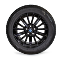 Koła zimowe BMW X1/X2 V-Spoke 833 Jet Black Uni R17
