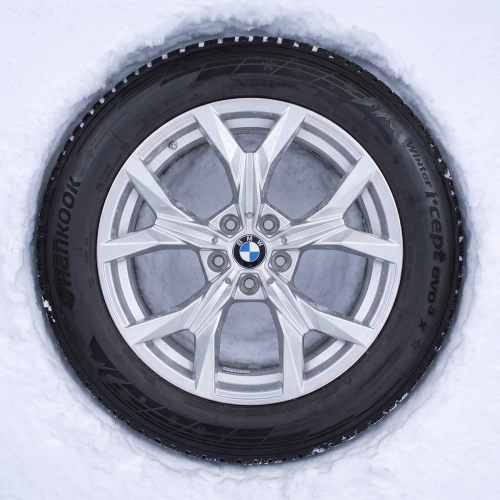 Koła zimowe BMW X3 G45 Y-Spoke 921 Refined Silver R18