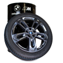 Koła zimowe BMW X1/X2 Double-Spoke 1041 Gunmetal Grey R19