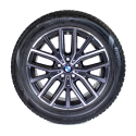 Koła zimowe BMW X1/X2 M Double-Spoke 838M Midnight Grey R18