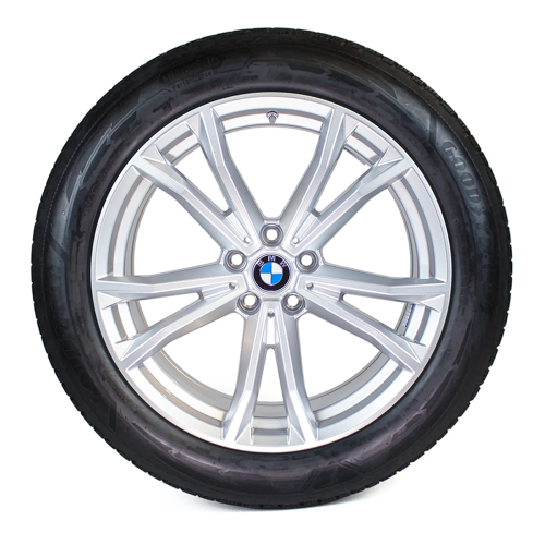 Koła zimowe BMW X3 G45 Double-Spoke 903 Refined Silver R19