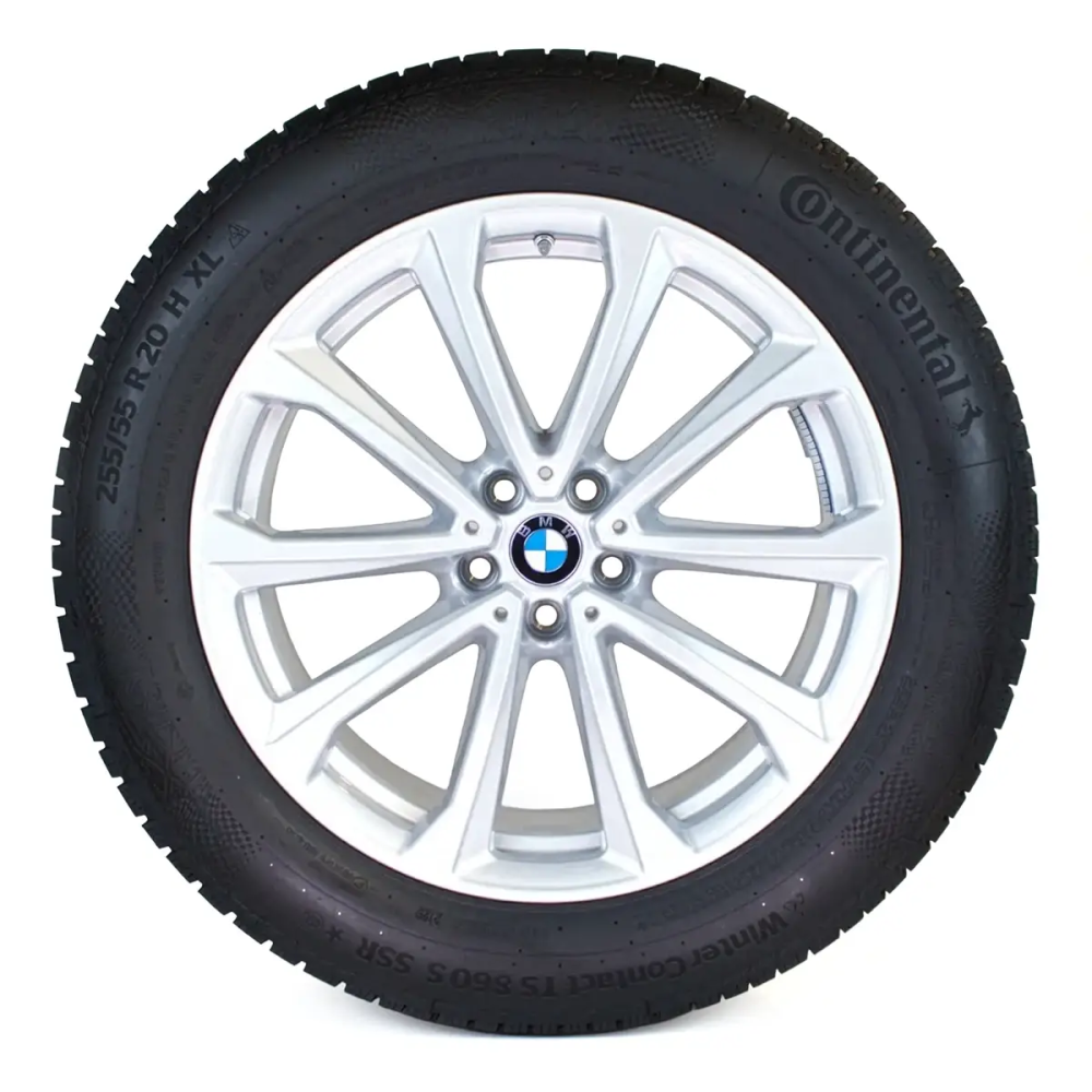 Koła zimowe BMW X7 G07 LCI V-Spoke 750 Reflex Silver R20