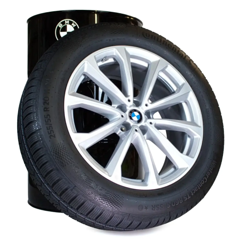 Koła zimowe BMW X7 G07 LCI V-Spoke 750 Reflex Silver R20