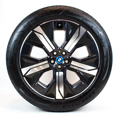 Koła zimowe BMW iX I20 Aerodynamic 1012 Midnight Grey R21