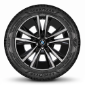 Koła zimowe BMW iX3 NA5 M Aerodynamic 1047M Jet Black R20