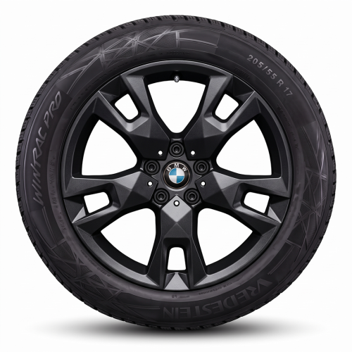 Koła zimowe BMW Seria 1/2 Gran Coupé M Star-Spoke 968M Jet Black R18