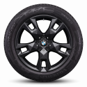Koła zimowe BMW Seria 1/2 Gran Coupé M Star-Spoke 968M Jet Black R18