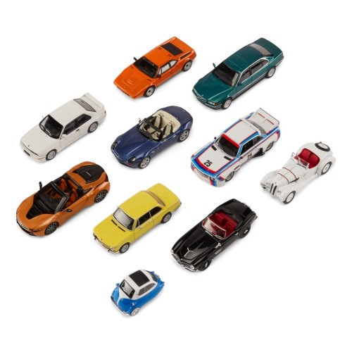 Zestaw 10 miniatur BMW Classic 1:64 | Oficjalny Dealer