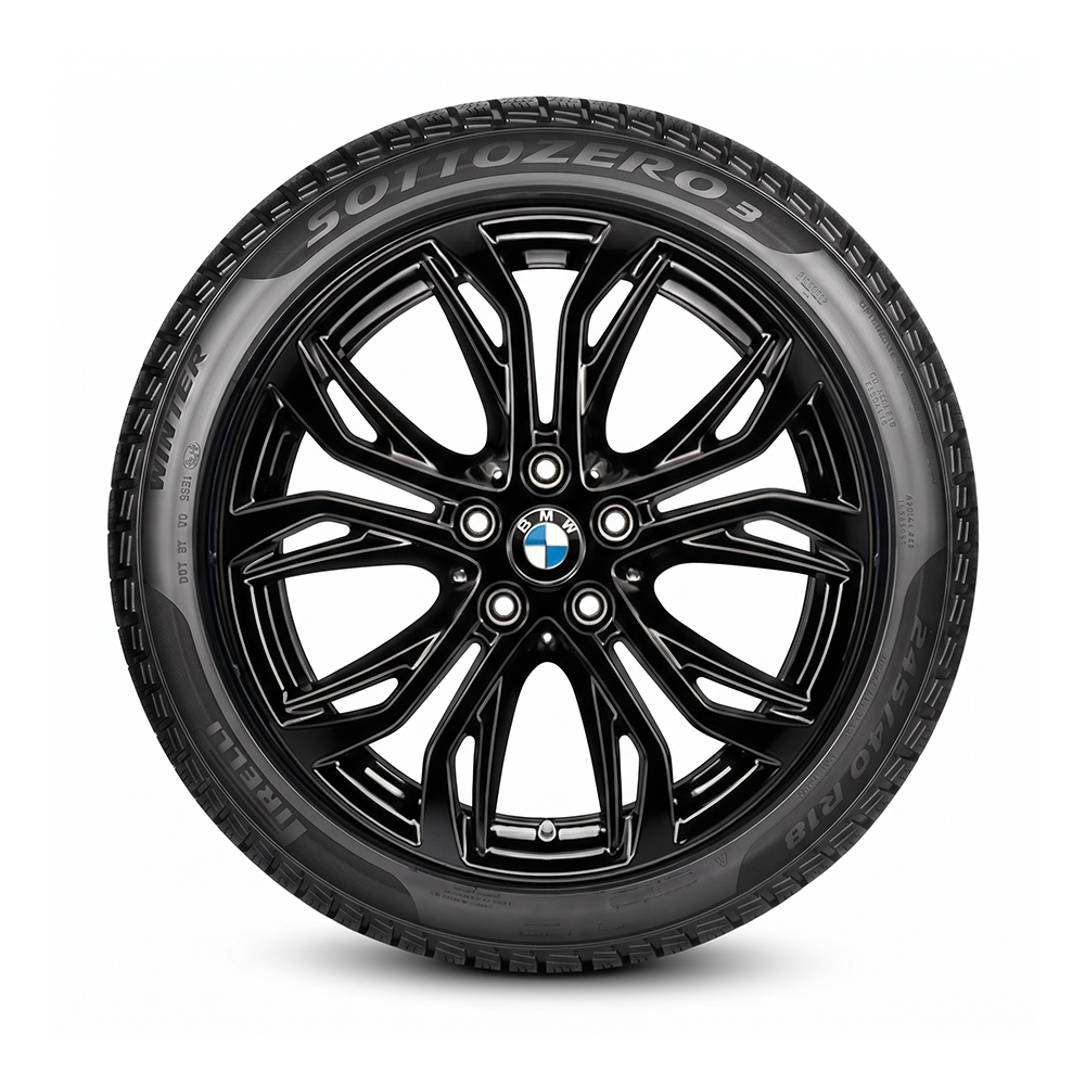 Koła zimowe BMW X1 F48/X2 F39 Y-Spoke 566 Jet Black R18 Run-Flat