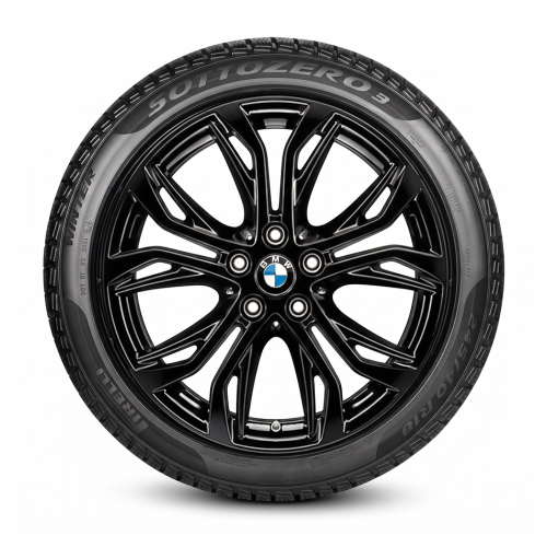 Koła zimowe BMW X1 F48/X2 F39 Y-Spoke 566 Jet Black R18 Run-Flat