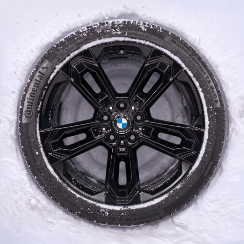 Koła zimowe BMW X1/X2 M Double-Spoke 871M Jet Black R19