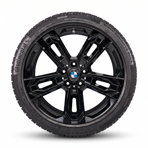 Koła zimowe BMW X1/X2 M Double-Spoke 871M Jet Black R19
