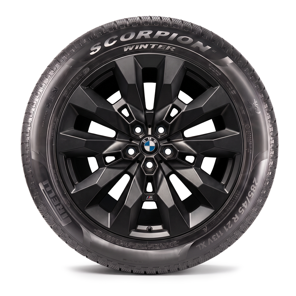 Koła zimowe BMW XM G09 M Double-Spoke 917M Jet Black Matt R21 Run-Flat