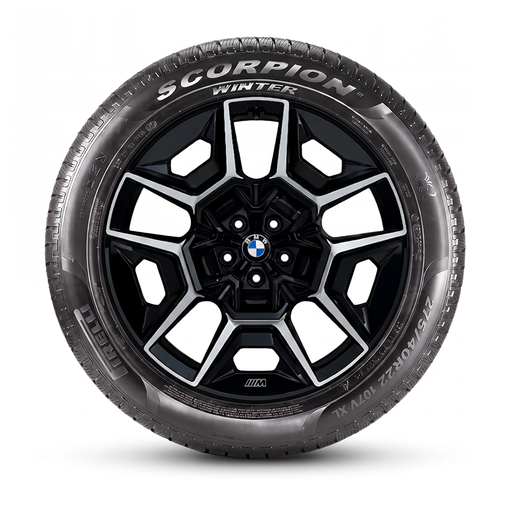 Koła zimowe BMW XM G09 M Double-Spoke 922M Jet Black R22