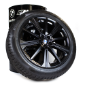 Koła zimowe BMW X5/X6 LCI M Performance Star-Spoke 748M Jet Black Matt R20 Run-Flat