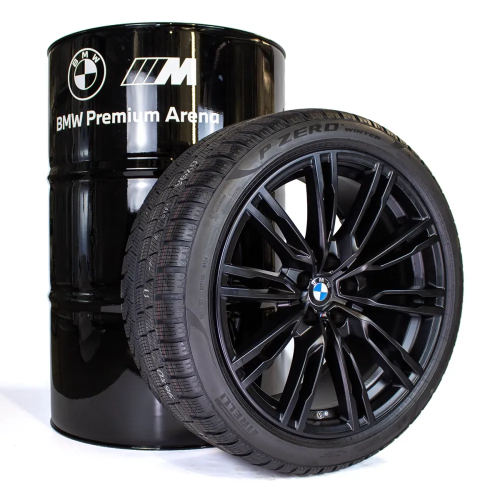 Koła zimowe BMW M2/M3/M4 M Double-Spoke 829M Jet Black Matt R19