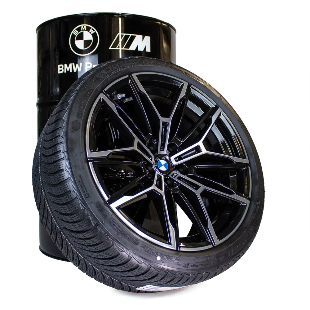 Koła zimowe BMW M2/M3/M4 M Double-Spoke 930M Bicolor Jet Black R19/R20