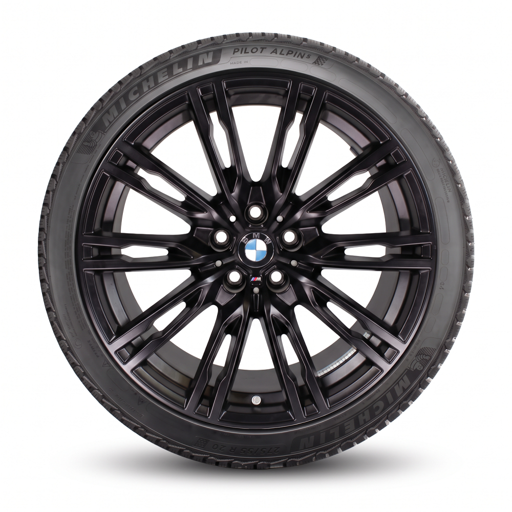 Koła zimowe BMW M2/M3/M4 M Double-Spoke 829M Jet Black Matt R19