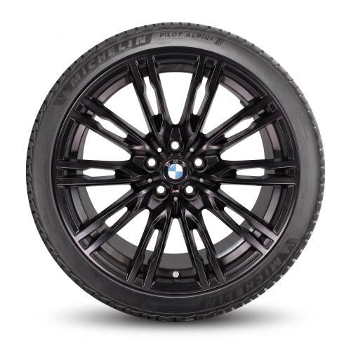 Koła zimowe BMW M2/M3/M4 M Double-Spoke 829M Jet Black Matt R19