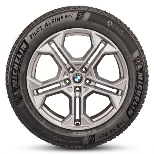 Koła zimowe BMW X5 G65 Double-Spoke 1112 Refined Silver R21