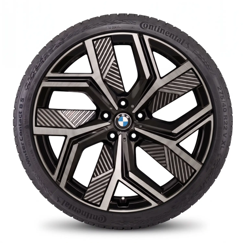 Koła zimowe BMW X5 G65 Aerodynamic 1115 Jet Black R22