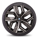 Koła zimowe BMW X5 G65 Aerodynamic 1115 Jet Black R22