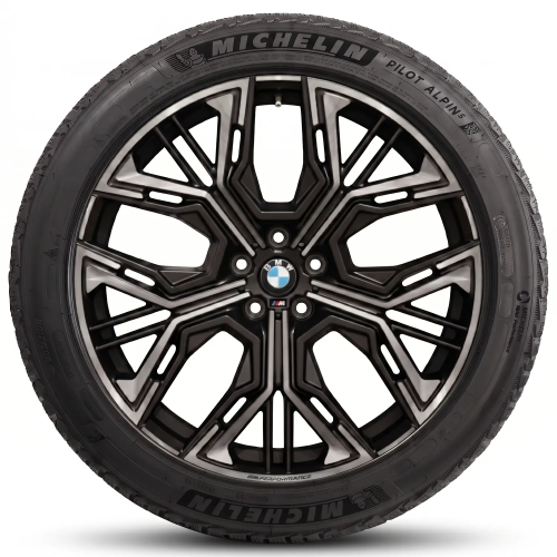 Koła zimowe BMW X5 G65 M Performance Y-Spoke 1110M Bicolor Jet Black R23