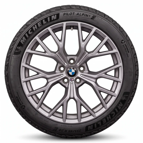 Koła zimowe BMW Seria 7 G70 LCI Y-Spoke 911 Refined Silver R20