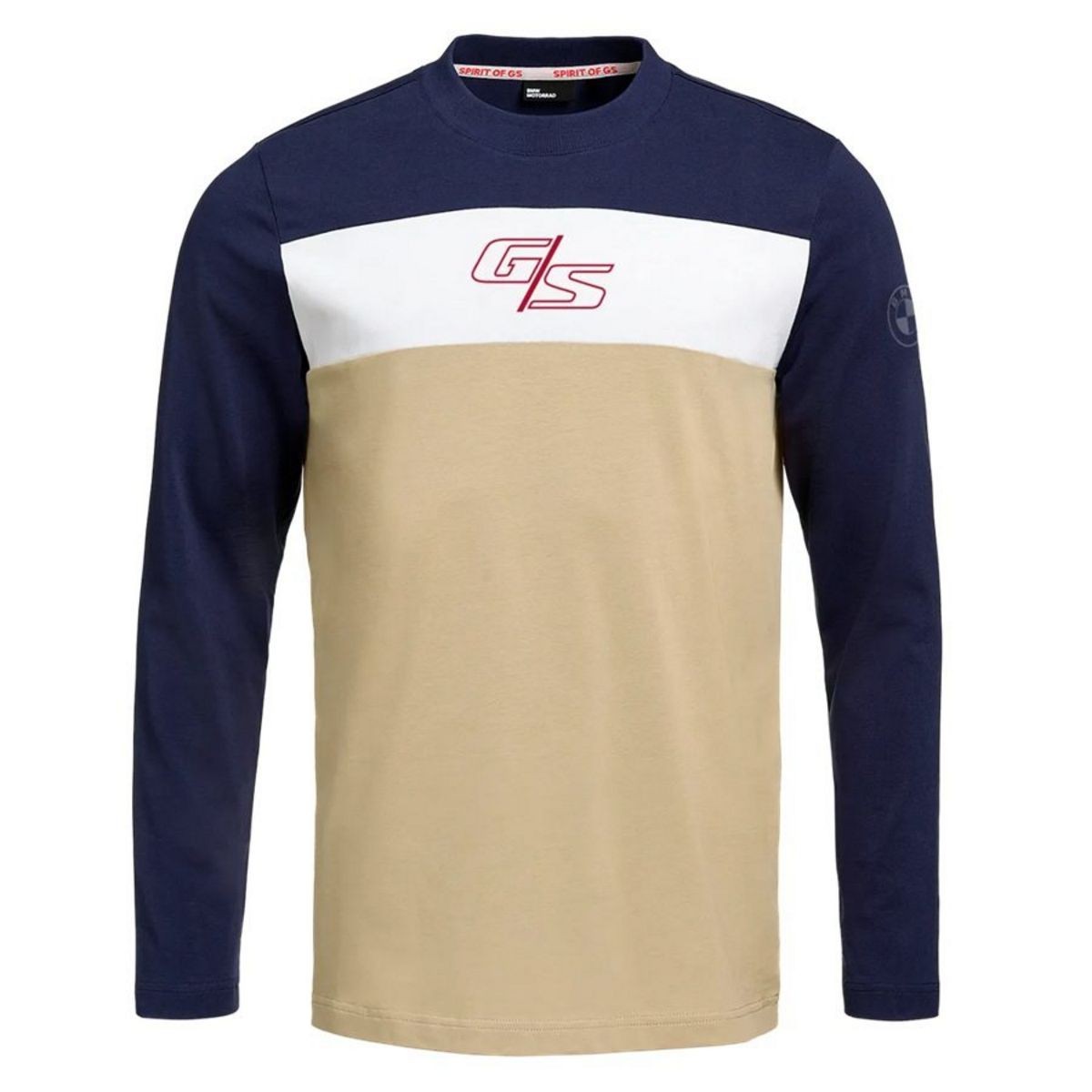 Longsleeve BMW Motorrad GS Beżowy | Oficjalny Dealer