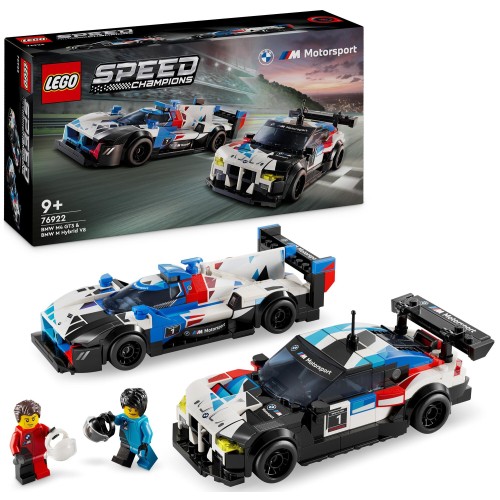 Zestaw LEGO® Speed Champions – BMW M4 GT3 & M Hybrid V8 | Oficjalny Dealer