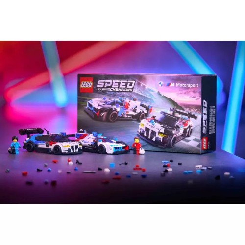 Zestaw LEGO® Speed Champions – BMW M4 GT3 & M Hybrid V8 | Oficjalny Dealer