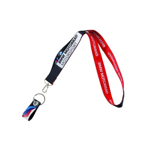 Smycz BMW Motorrad Motorsport Czarno-Czerwona