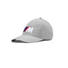 Czapka z daszkiem BMW M - one size light grey