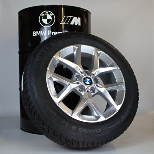 Koła Zimowe BMW Y-Spoke 896 Refined Silver, 17 Cali