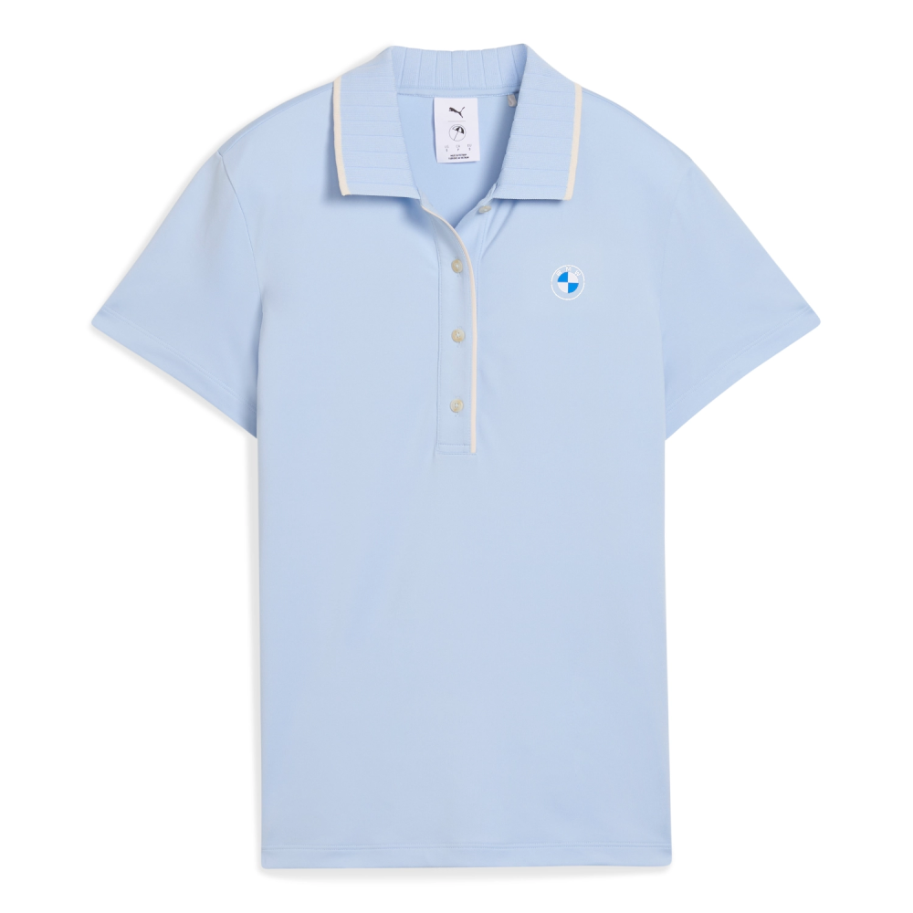 PUMA x BMW Golf Koszulka Polo Cloudspun Bridges - Błękitna | Oficjalny Dealer