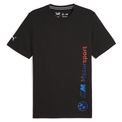 Koszulka PUMA x BMW M Motorsport Logo T‑Shirt – Czarna | Oficjalny Dealer