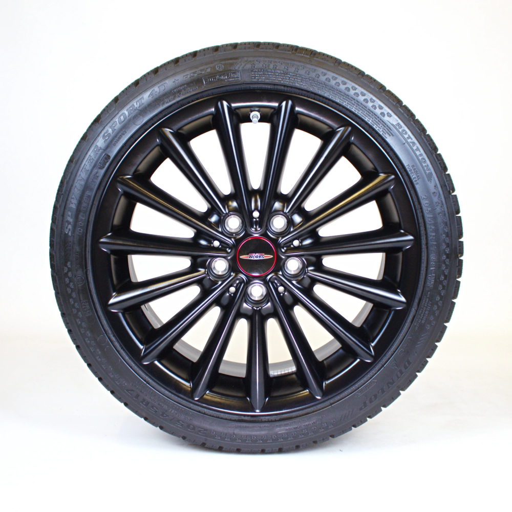 Koła Zimowe MINI JCW Multi Spoke 505 Jet Black Matt, 17 Cali | Oficjalny Dealer