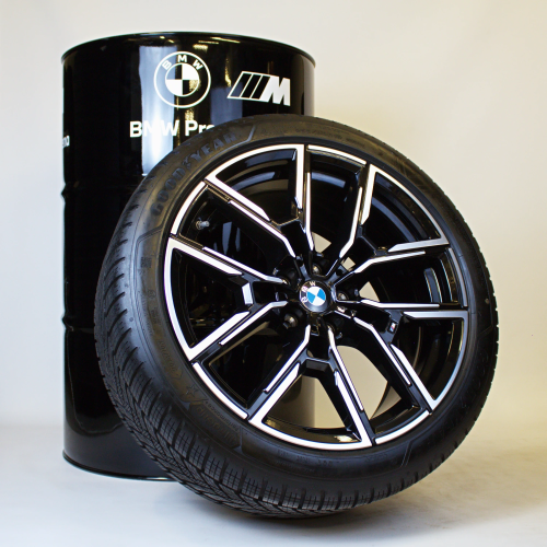 Koła Zimowe BMW M Y-Spoke 859M Jet Black Uni Bright Turned, 19 Cali | Oficjalny Dealer