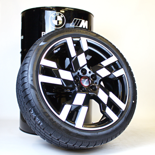 Koło Zimowe MINI JCW Flag Spoke 949 Jet Black Uni Bright Turned, 20 Cali | Oficjalny Dealer