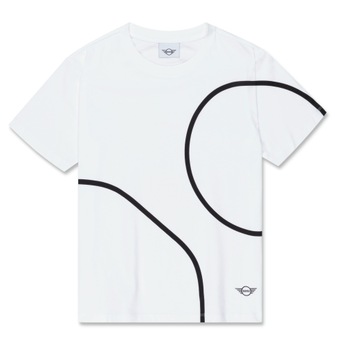 Koszulka MINI Outline Print - Biała | Oficjalny Dealer