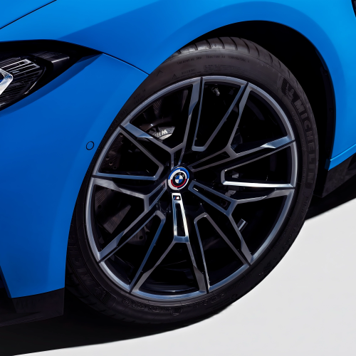 Zestaw Nieruchomych dekielków  50 Jahre BMW   | Oficjalny Dealer