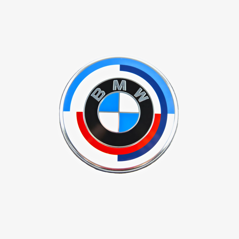 Zestaw Nieruchomych dekielków  50 Jahre BMW   | Oficjalny Dealer