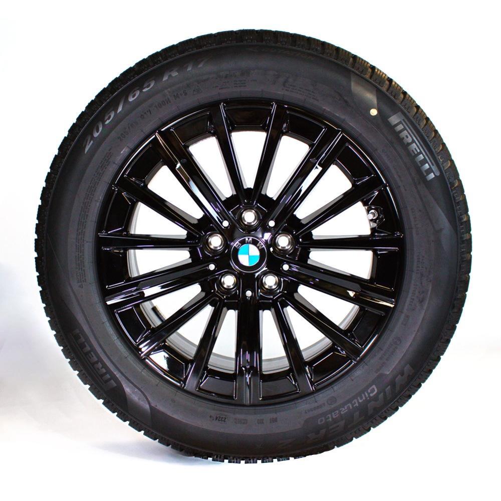 Koła Zimowe BMW V-Spoke 833 Jet Black, 17 Cali | Oficjalny Dealer