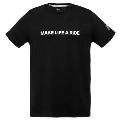 Koszulka BMW Motorrad Make Life a Ride - Czarna | Oficjalny Dealer