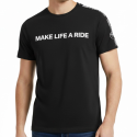 Koszulka BMW Motorrad Make Life a Ride - Czarna | Oficjalny Dealer