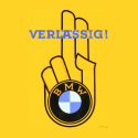 Koszulka BMW „Verlaessig” - Czarna | Oficjalny Dealer