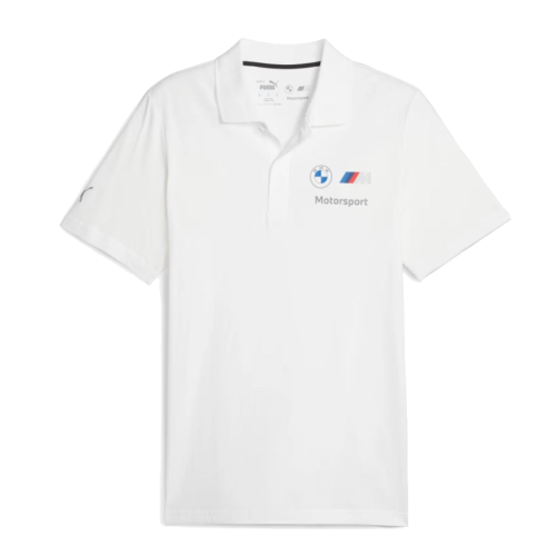 Koszulka Polo PUMA x BMW M Motorsport "ESS" – Biała | Oficjalny Dealer