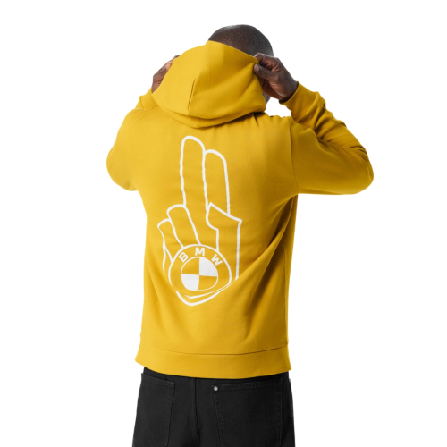 Bluza z kapturem BMW Verlässig - Żółta